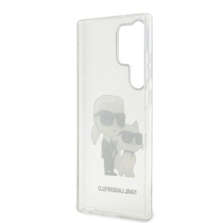 Samsung S23 Ultra KARL LAGERFELD KLHCS23LHNKCTGT Hátlap - Átlátszó