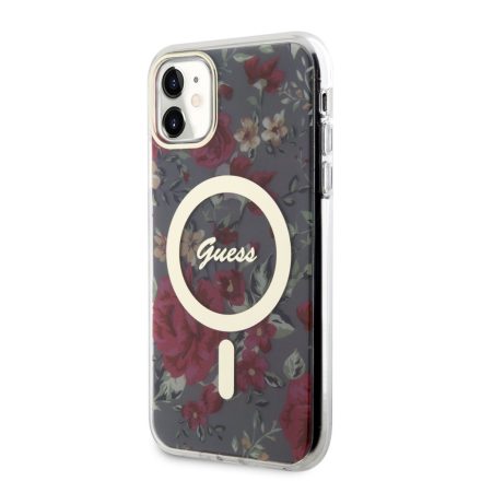 Apple iPhone 11/XR GUESS GUHMN61HCFWSA MagSafe Hátlap - Khaki