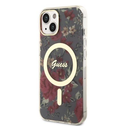 Apple iPhone 13 GUESS GUHMP13MHCFWSA MagSafe Hátlap - Khaki