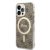 Apple iPhone 13 Pro GUESS GUHMP13LH4STW MagSafe Hátlap - Barna