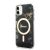 Apple iPhone 11/XR GUESS GUHMN61HTMRSK MagSafe Hátlap - Fekete