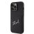 Apple iPhone 13 Pro KARL LAGERFELD KLHCP13LSAPKSK Hátlap - Fekete