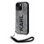 Apple iPhone 13 KARL LAGERFELD KLHCP13MPSQRKS Reversible Hátlap - Fekete/Ezüst