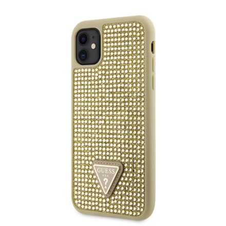 Apple iPhone 11/XR GUESS GUHCN61HDGTPD Hátlap - Arany