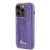 Apple iPhone 12/12 Pro GUESS GUHCP12MPSFDGSU Hátlap - Lila
