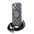 Apple iPhone 15 KARL LAGERFELD KLHMP15SHCKCKLCK Magsafe IML Hátlap - Átlátszó