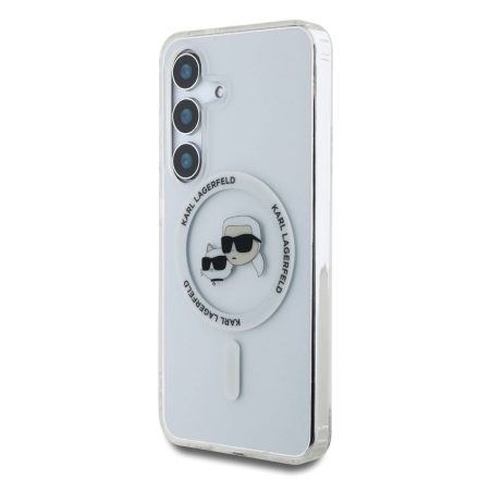 Samsung S25 Plus KARL LAGERFELD KLHMS25MHLSKCH MagSafe IML Hátlap - Átlátszó