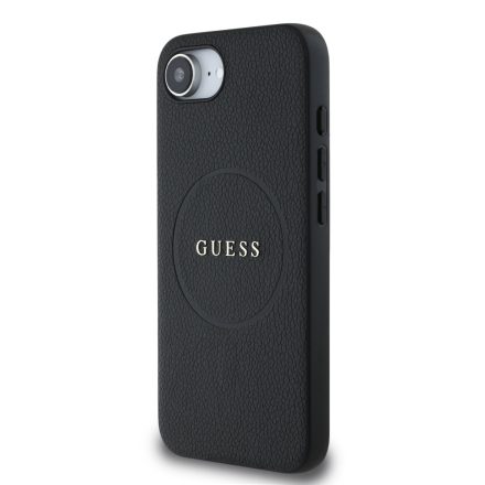 Apple iPhone 16e GUESS GUHMPSE4PGHSMMK MagSafe Hátlap - Fekete