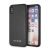 Apple iPhone X/XS GUESS GUHCPXIGLBK Bőr Hátlap - Fekete