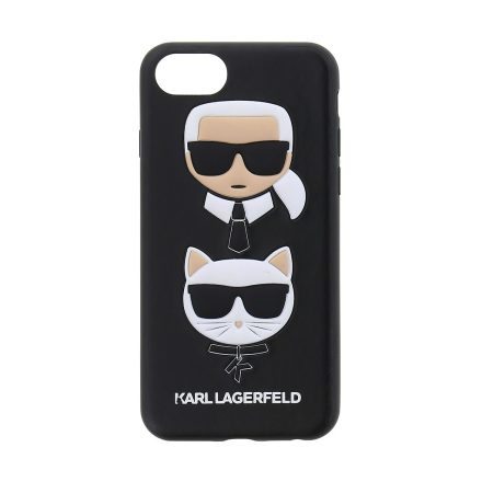 Apple iPhone 7/8/SE2 KARL LAGERFELD KLHCI8KICKC Hátlap - Fekete