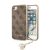 Apple iPhone 7/8/SE2 GUESS GUHCI8GF4GBR Hátlap - Barna