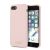Apple iPhone 7/8/SE2 GUESS GUHCI8LSGLLP Liquid Silicon Hátlap - Púder Rózsaszín