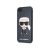 Apple iPhone 7/8/SE2 KARL LAGERFELD KLHCI8IKPUBL Bőr Hátlap - Sötétkék