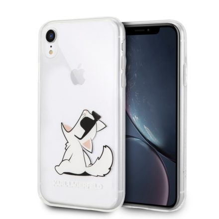 Apple iPhone XR KARL LAGERFELD KLHCI61CFNRC TPU Hátlap - Átlátszó