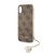Apple iPhone XR GUESS GUHCI61G4GBR Hátlap - Barna