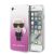Apple iPhone 7/8/SE2 KARL LAGERFELD KLHCI8TRDFKPI TPU Hátlap - Rózsaszín