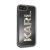 Apple iPhone 7/8/SE2 KARL LAGERFELD KLHCI8KAGBK Liquid Glitter TPU Hátlap - Fekete