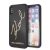 Apple iPhone X/XS KARL LAGERFELD KLHCPXDLKSBK Hátlap - Fekete