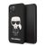 Apple iPhone 11 Pro KARL LAGERFELD KLHCN58SLFKBK Liquid Silicon Hátlap - Fekete