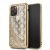Apple iPhone 11 Pro GUESS GUHCN58PEOLGGO Liquid Glitter TPU Hátlap - Arany