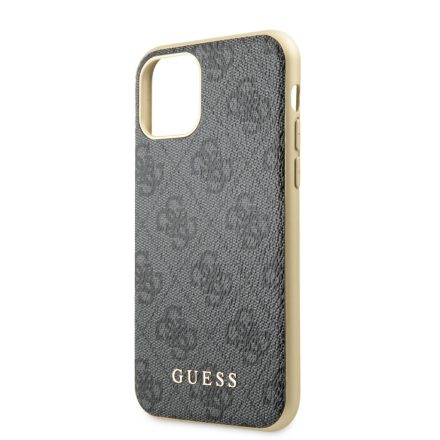 Apple iPhone 11/XR GUESS GUHCN61G4GG Hátlap - Szürke