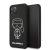 Apple iPhone 11 Pro KARL LAGERFELD KLHCN58SILFLWB Liquid Silicon Hátlap - Fekete