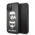 Apple iPhone 11 Pro KARL LAGERFELD KLHCN58KICKC Bőr Hátlap - Fekete