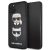 Apple iPhone 11 Pro Max KARL LAGERFELD KLHCN65KICKC Bőr Hátlap - Fekete