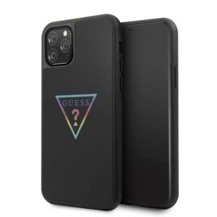 Apple iPhone 11 Pro GUESS GUHCN58TRMLBK Hátlap - Fekete