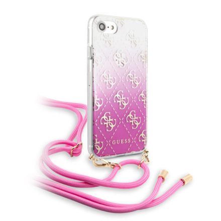 Apple iPhone 7/8/SE2 GUESS GUHCI8WO4GPI Hátlap - Rózsaszín