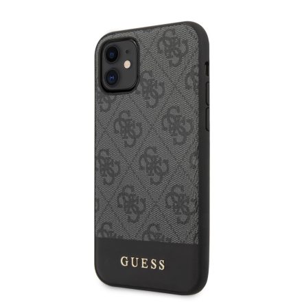Apple iPhone 11/XR GUESS GUHCN61G4GLGR Hátlap - Szürke