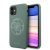 Apple iPhone 11 GUESS GUHCN61LS4GKA Liquid Silicon Hátlap - Khaki