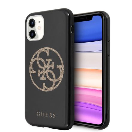 Apple iPhone 11 GUESS GUHCN61TPUBKG TPU Hátlap - Fekete