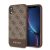 Apple iPhone XR GUESS GUHCI61G4GLBR Hátlap - Barna