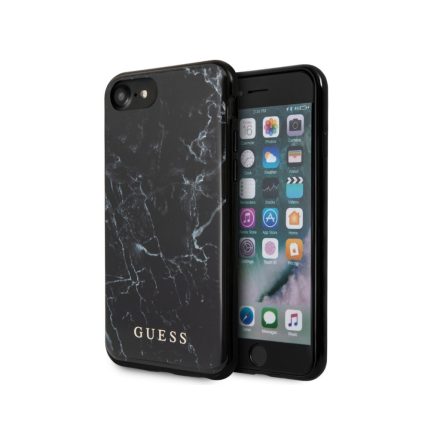 Apple iPhone 7/8/SE2 GUESS GUHCI8PCUMABK Hátlap - Fekete