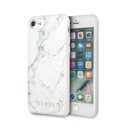 Apple iPhone 7/8/SE2 GUESS GUHCI8PCUMAWH Hátlap - Fehér