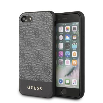 Apple iPhone 7/8/SE2 GUESS GUHCI8G4GLGR Hátlap - Szürke