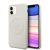 Apple iPhone 11 GUESS GUHCN61LS4GLG Liquid Silicon Hátlap - Fehér