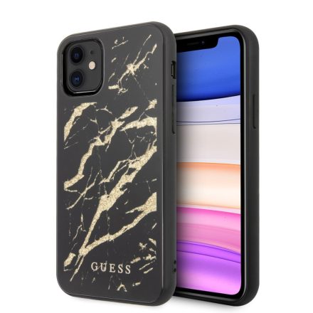 Apple iPhone 11 GUESS GUHCN61MGGBK Hátlap - Fekete