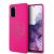 Samsung S20 Plus GUESS GUHCS67LS4GFU Liquid Silicon Hátlap - Magenta