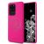 Samsung S20 Ultra GUESS GUHCS69LS4GFU Liquid Silicon Hátlap - Magenta