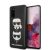 Samsung S20 KARL LAGERFELD KLHCS62KICKC Bőr Hátlap - Fekete