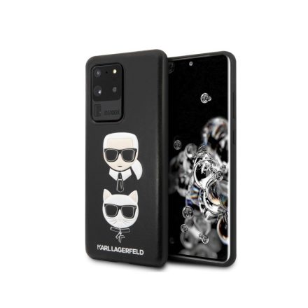 Samsung S20 Ultra KARL LAGERFELD KLHCS69KICKC Hátlap - Fekete