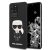 Samsung S20 Ultra KARL LAGERFELD KLHCS69SLFKBK Liquid Silicon Hátlap - Fekete