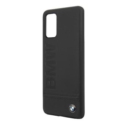 Samsung S20 Plus BMW BMHCS67LLSB Liquid Silicon Hátlap - Fekete