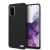 Samsung S20 Plus BMW BMHCS67MSILBK Liquid Silicon Hátlap - Fekete