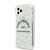 Apple iPhone 11 KARL LAGERFELD KLHCN61TRFGSL Glitter TPU Hátlap - Ezüst