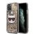 Apple iPhone 11 Pro KARL LAGERFELD KLHCN58LCGLGO Liquid Glitter TPU Hátlap - Arany