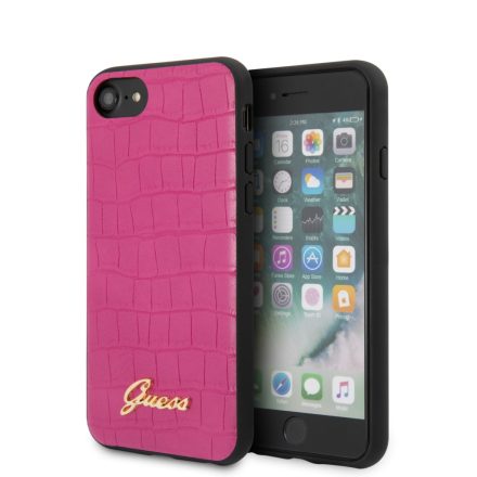 Apple iPhone 7/8/SE2 GUESS GUHCI8PCUMLCRPI Hátlap - Rózsaszín