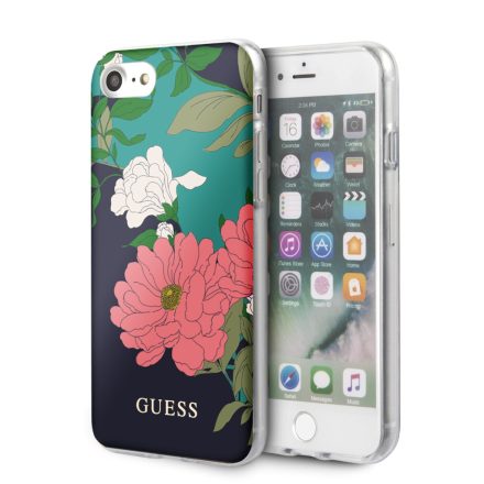 Apple iPhone 7/8/SE2 GUESS GUHCI8PCUTRFL01 TPU Hátlap - Flower 1